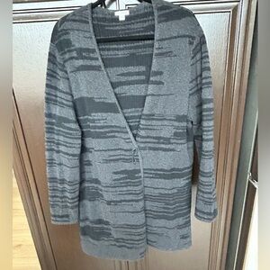 JJill sweater coat. Size L